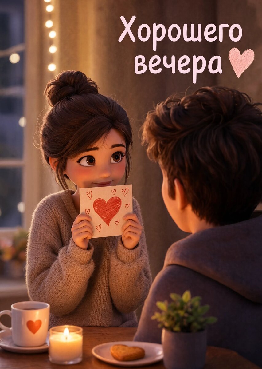 Открытка Хорошего Вечера #124
