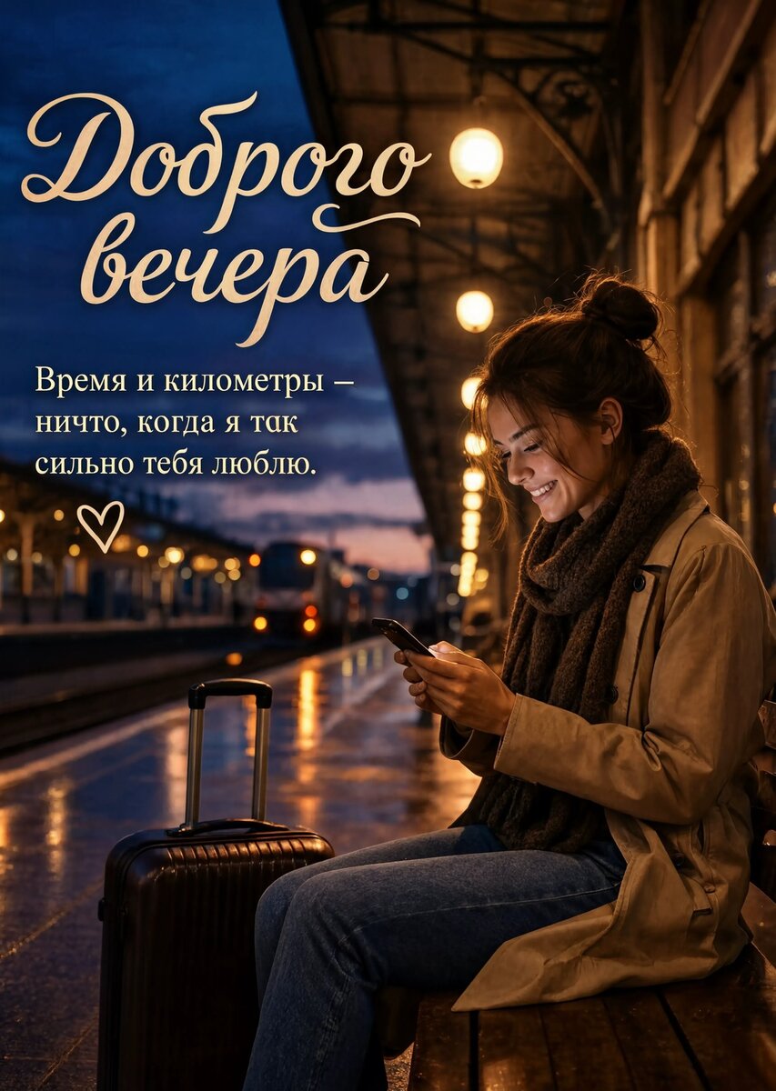 Открытка Хорошего вечера #144
