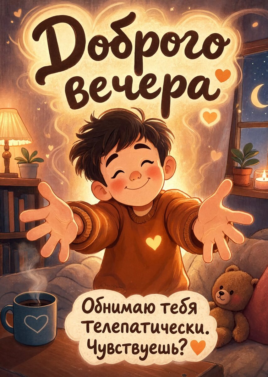 Открытка Хорошего вечера #152