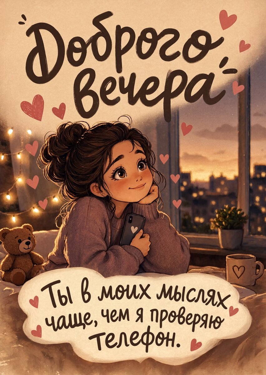 Открытка Хорошего вечера #155