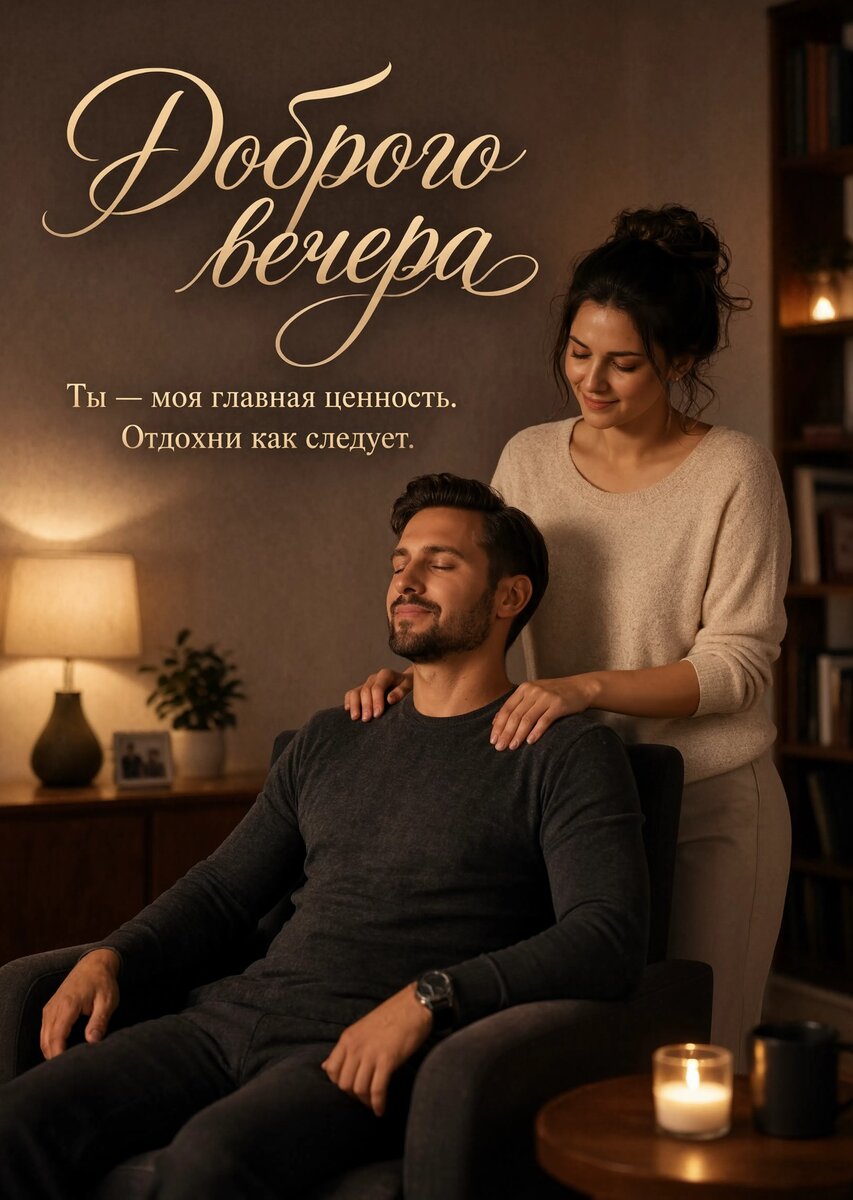 Открытка Хорошего вечера #161