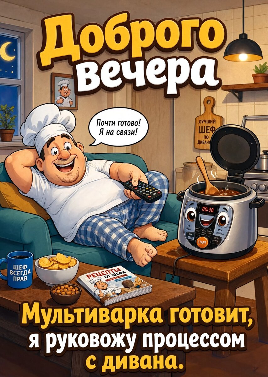 Открытка Хорошего вечера #166