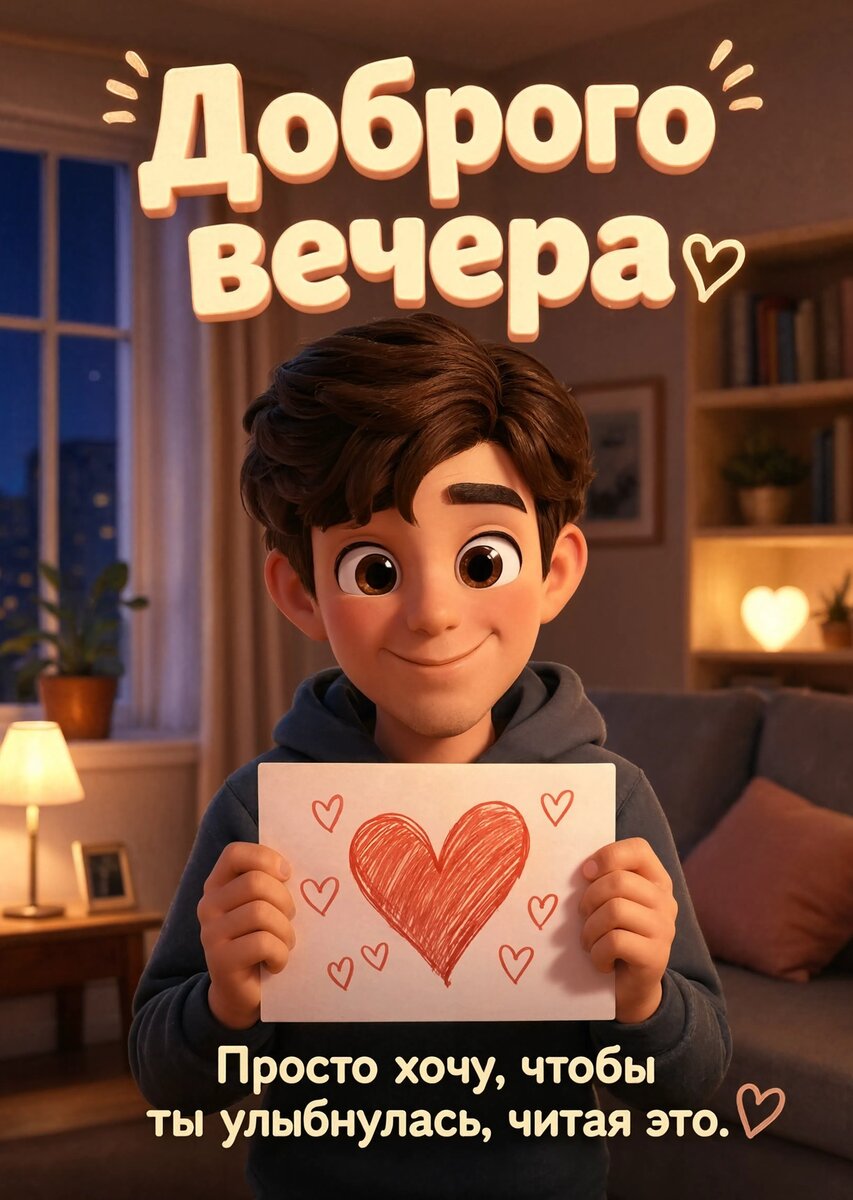 Открытка Хорошего вечера #174