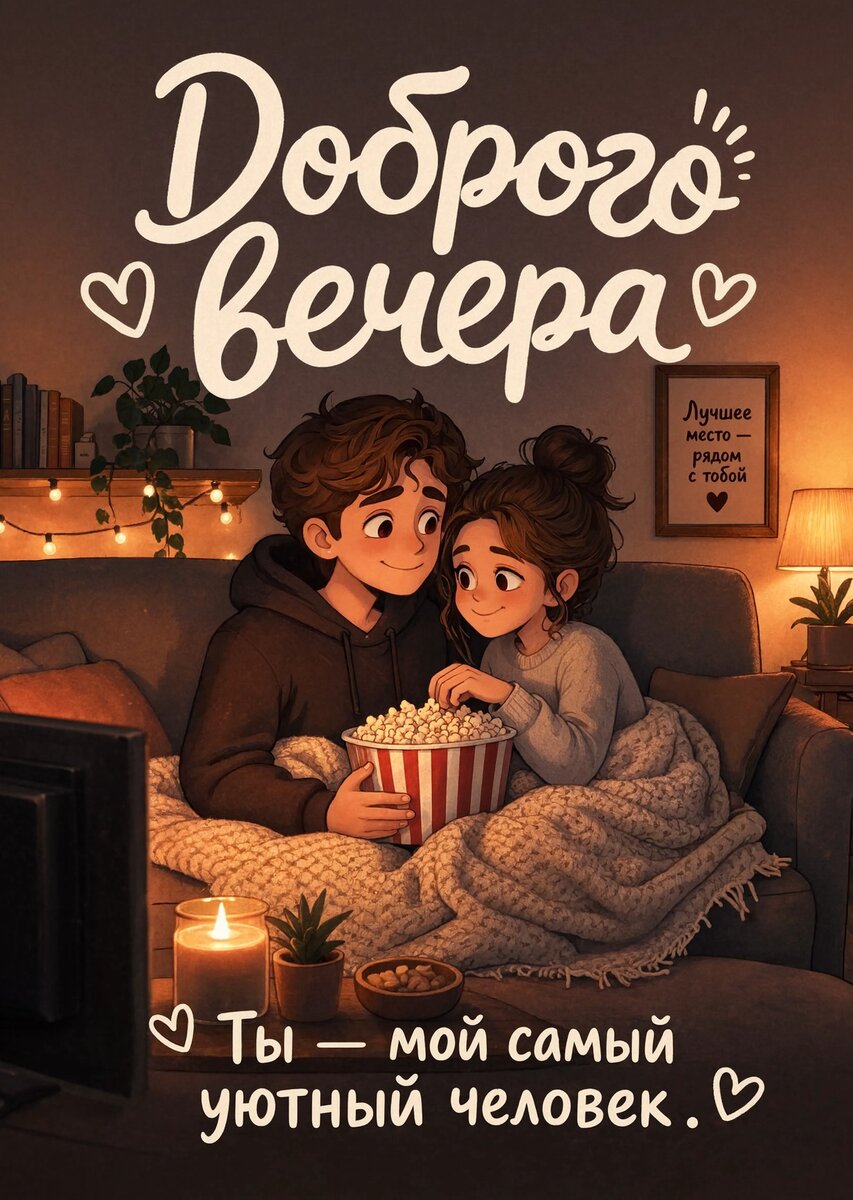 Открытка Хорошего вечера #175