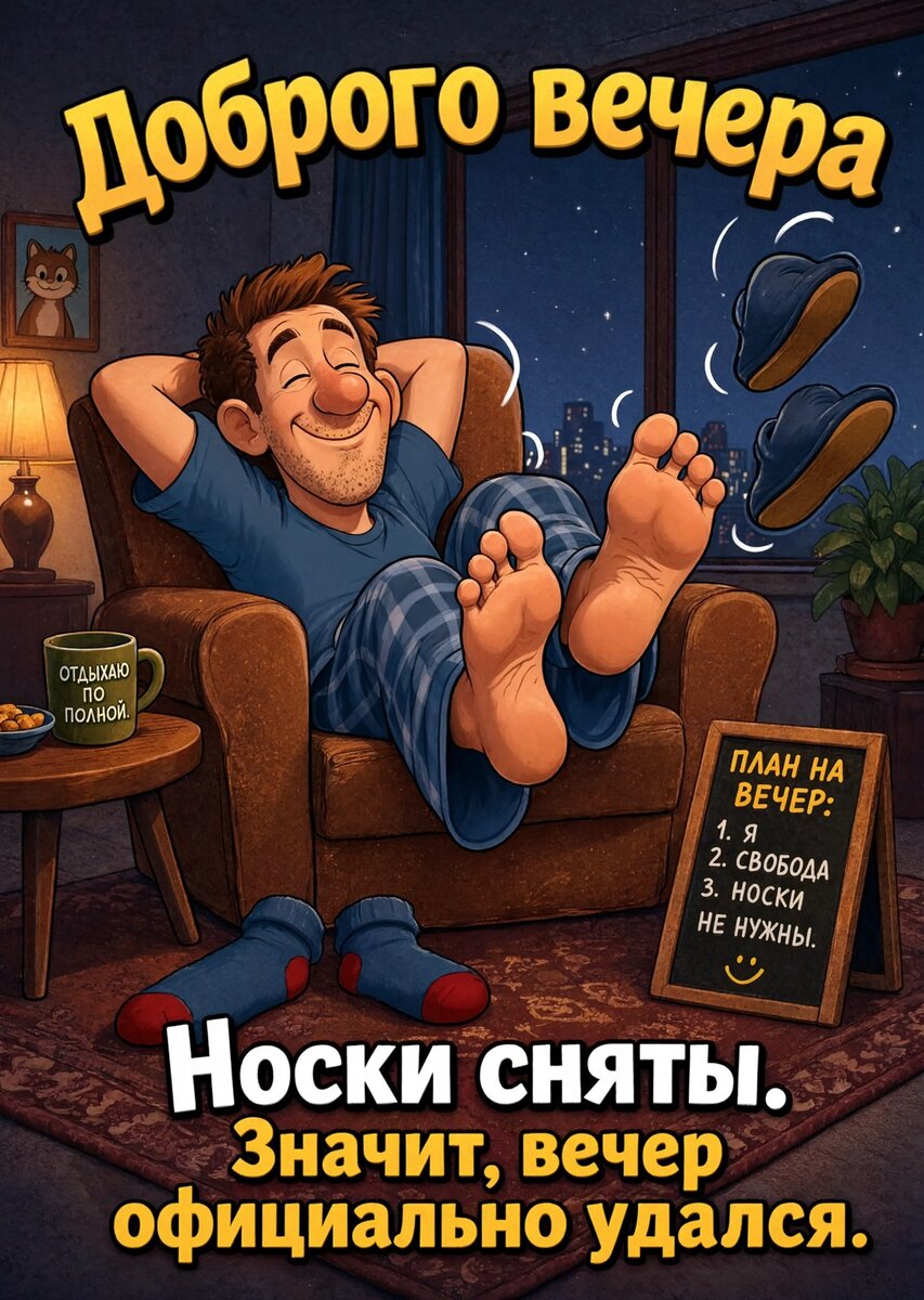 Открытка Хорошего вечера #177
