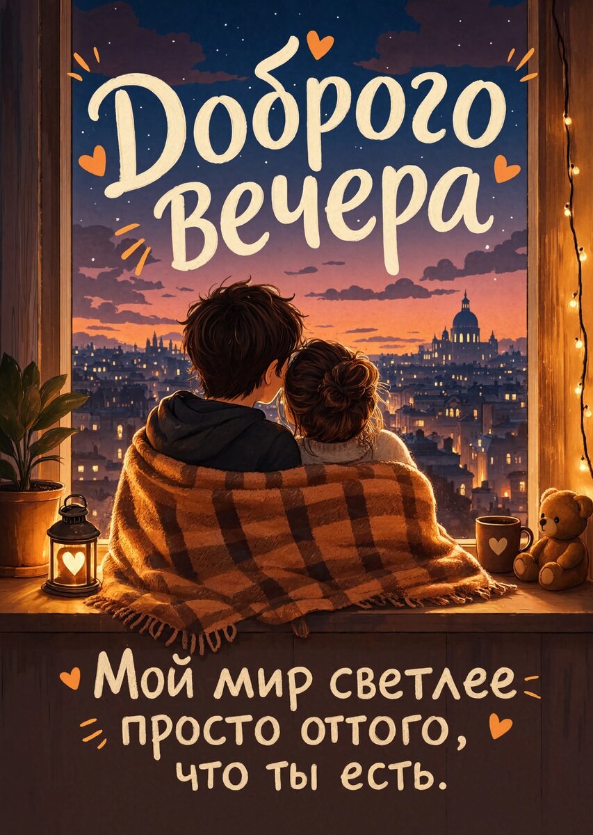 Открытка Хорошего вечера #188