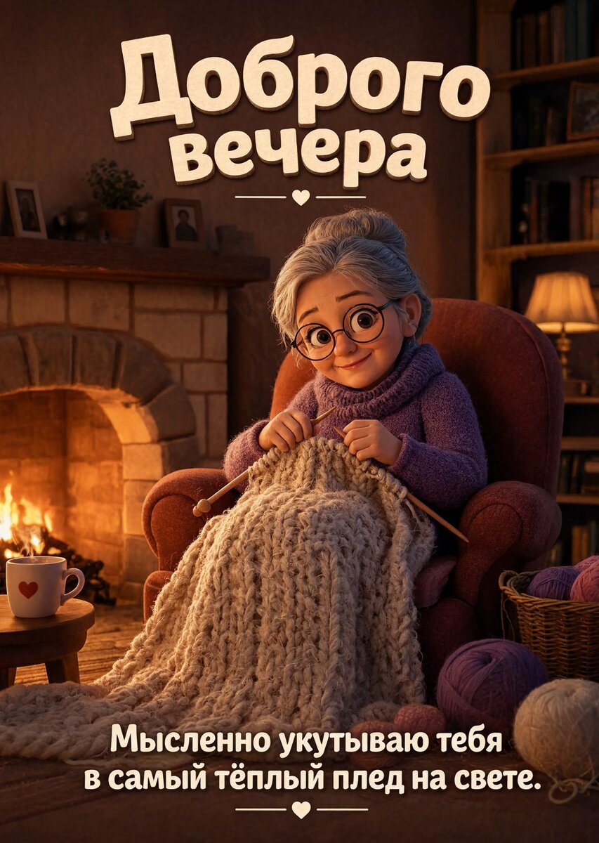 Открытка Хорошего вечера #204