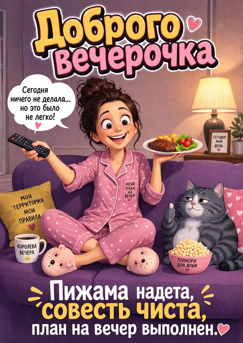 Открытка Хорошего вечера #211