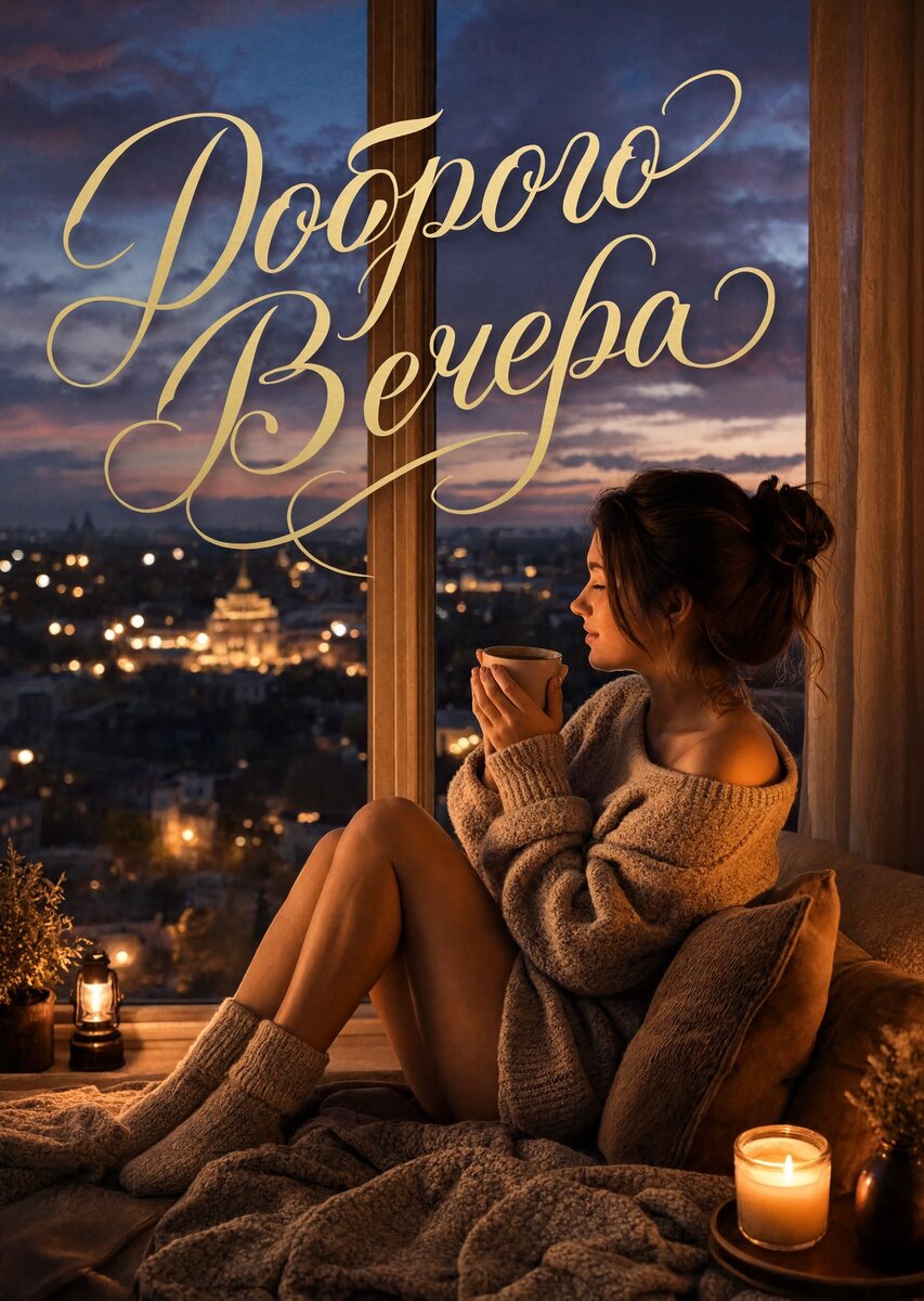 Открытка Хорошего вечера #219