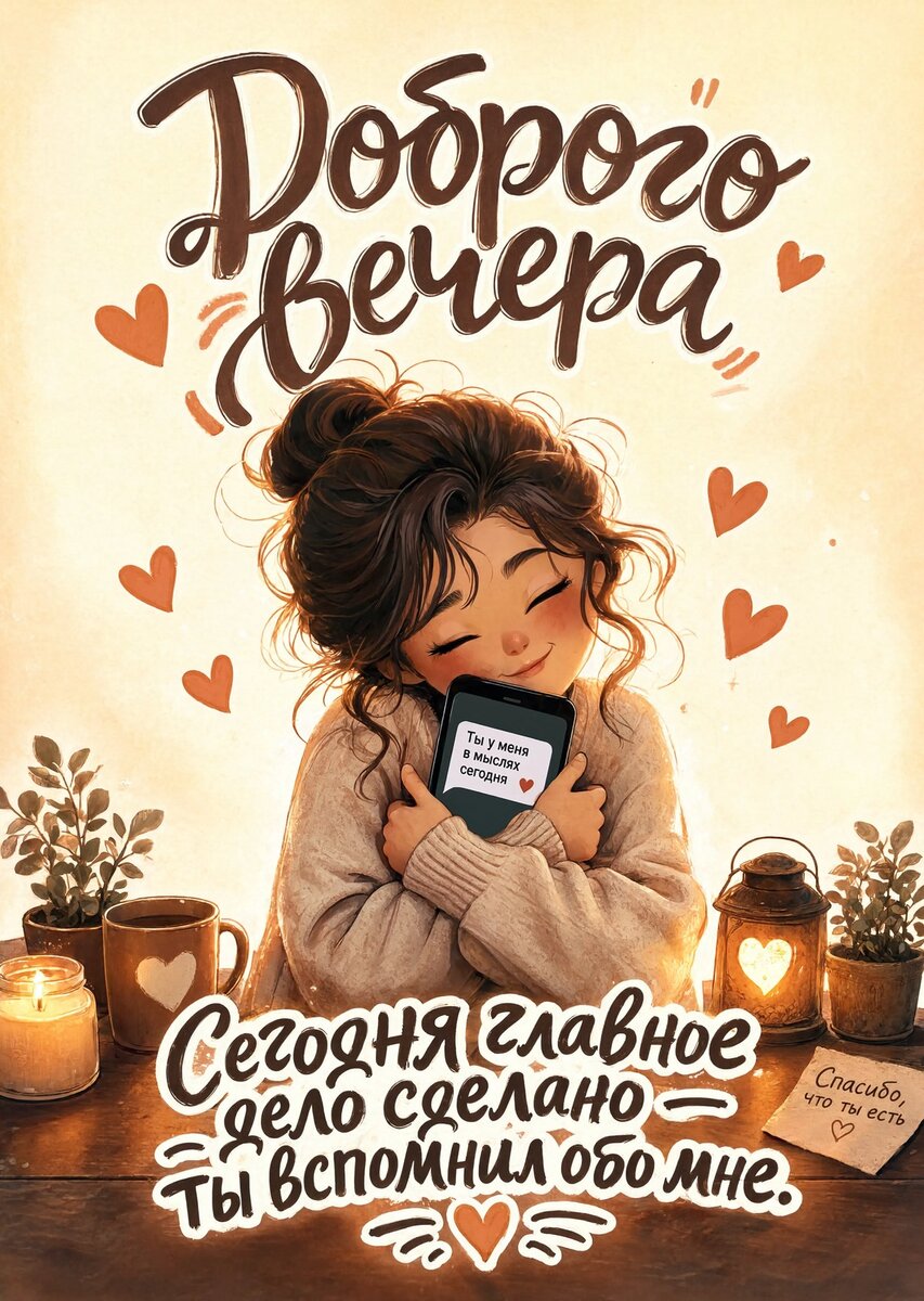 Открытка Хорошего вечера #221