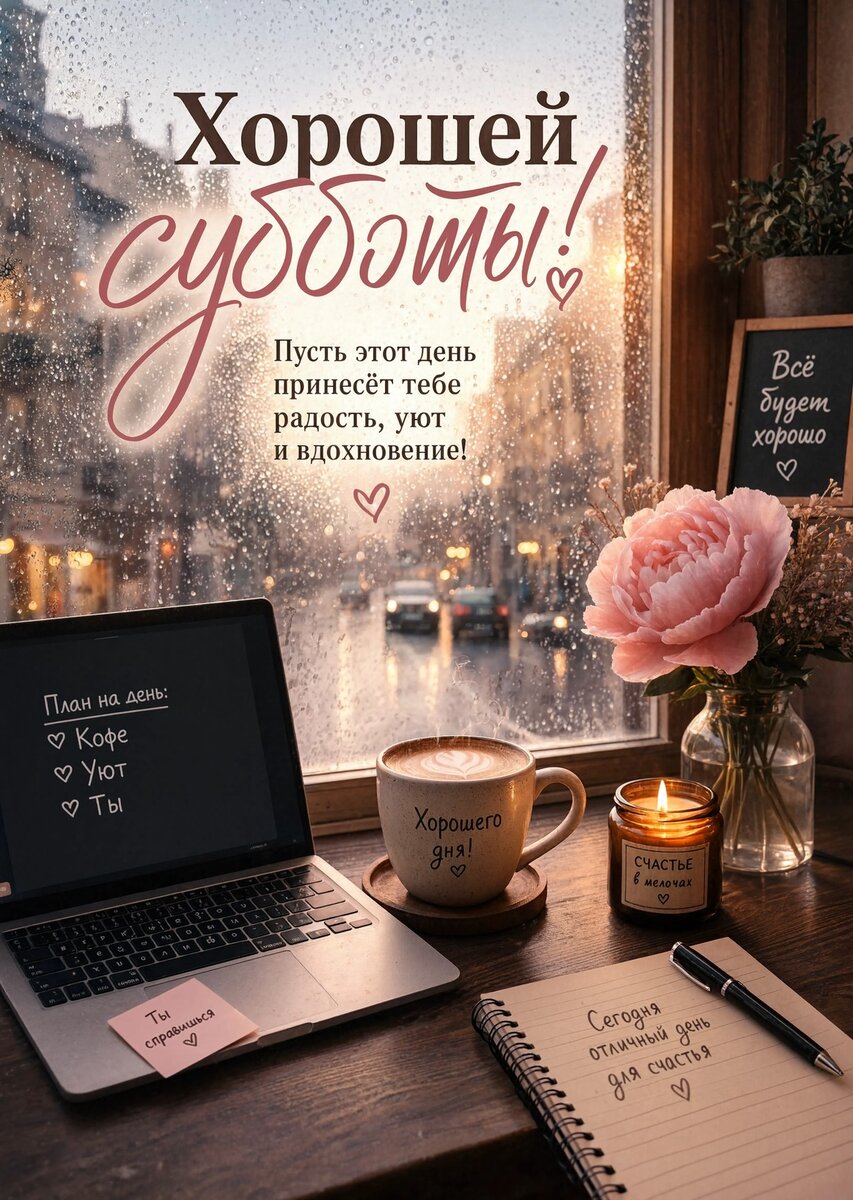 Открытка хорошей Субботы #21