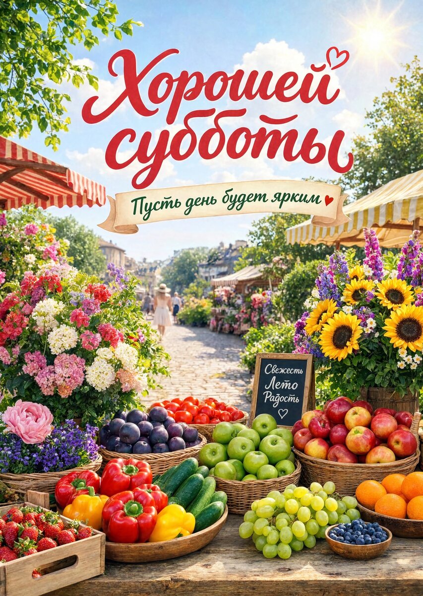 Открытка хорошей Субботы #23