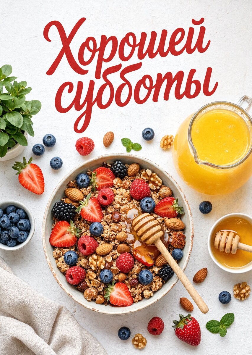 Открытка хорошей Субботы #25