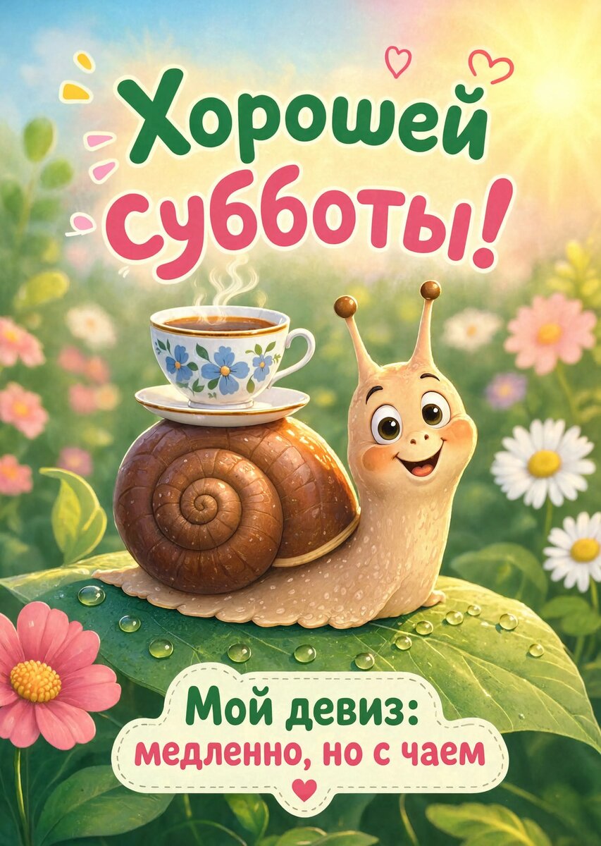 Открытка хорошей Субботы #27