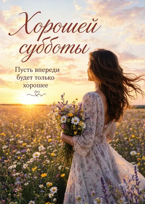 Открытка хорошей Субботы #29