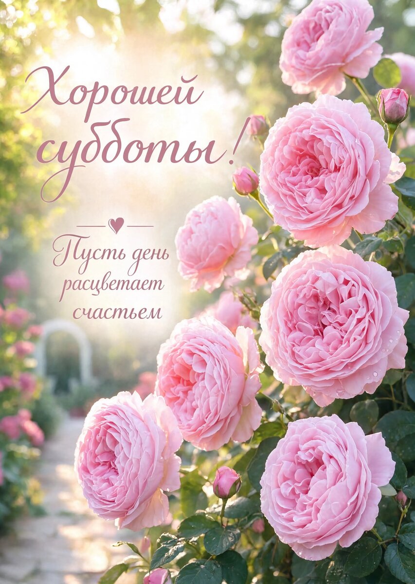 Открытка хорошей Субботы #32