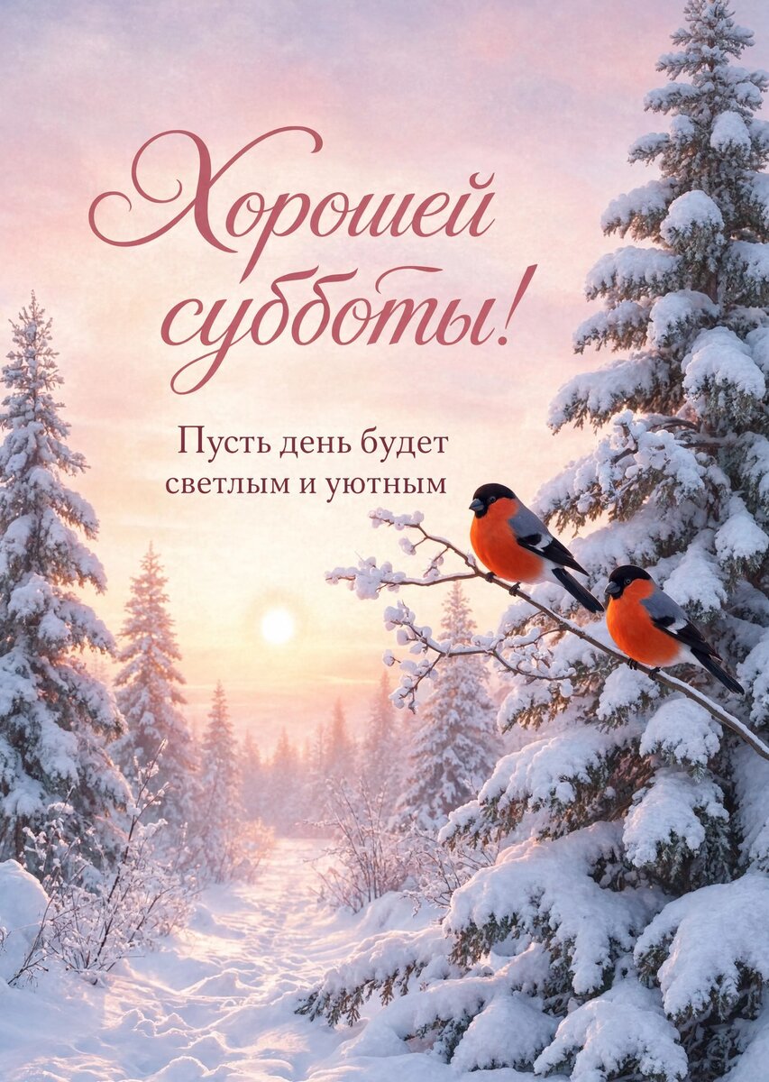 Открытка хорошей Субботы #42