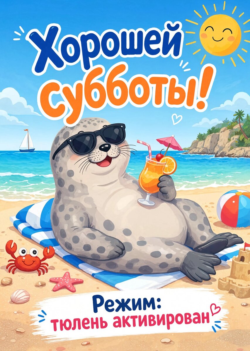Открытка хорошей Субботы #45