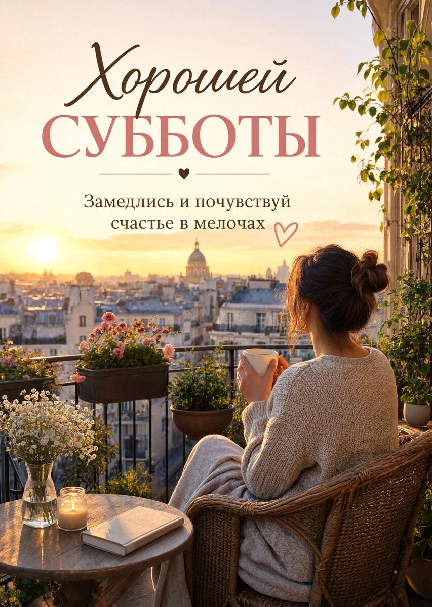 Открытка хорошей Субботы #48