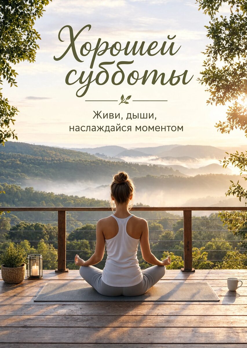 Открытка хорошей Субботы #50