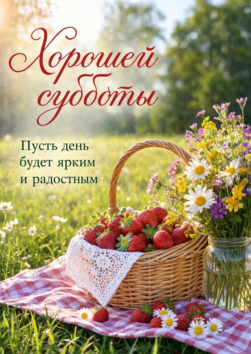 Открытка хорошей Субботы #52