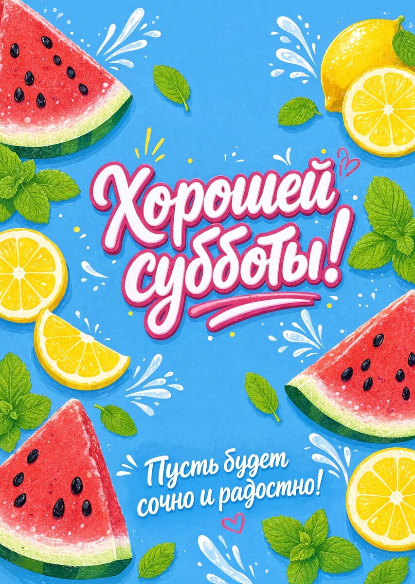 Открытка хорошей Субботы #57