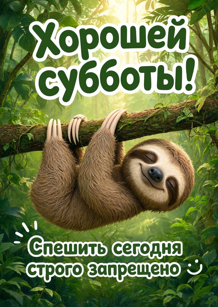 Открытка хорошей Субботы #61