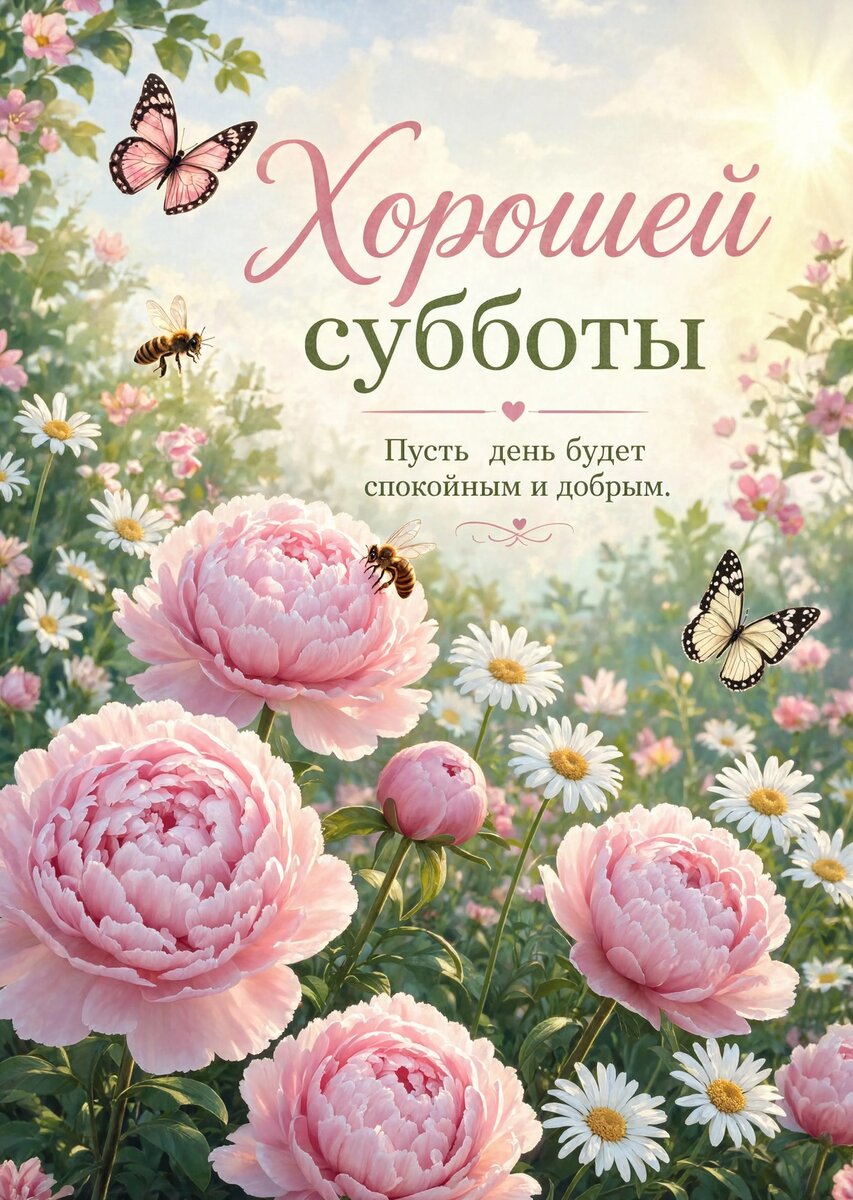 Открытка хорошей Субботы #62