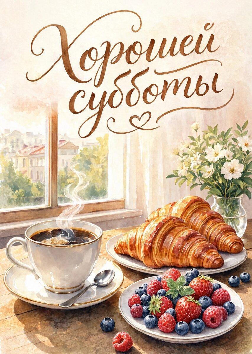 Открытка хорошей Субботы #64