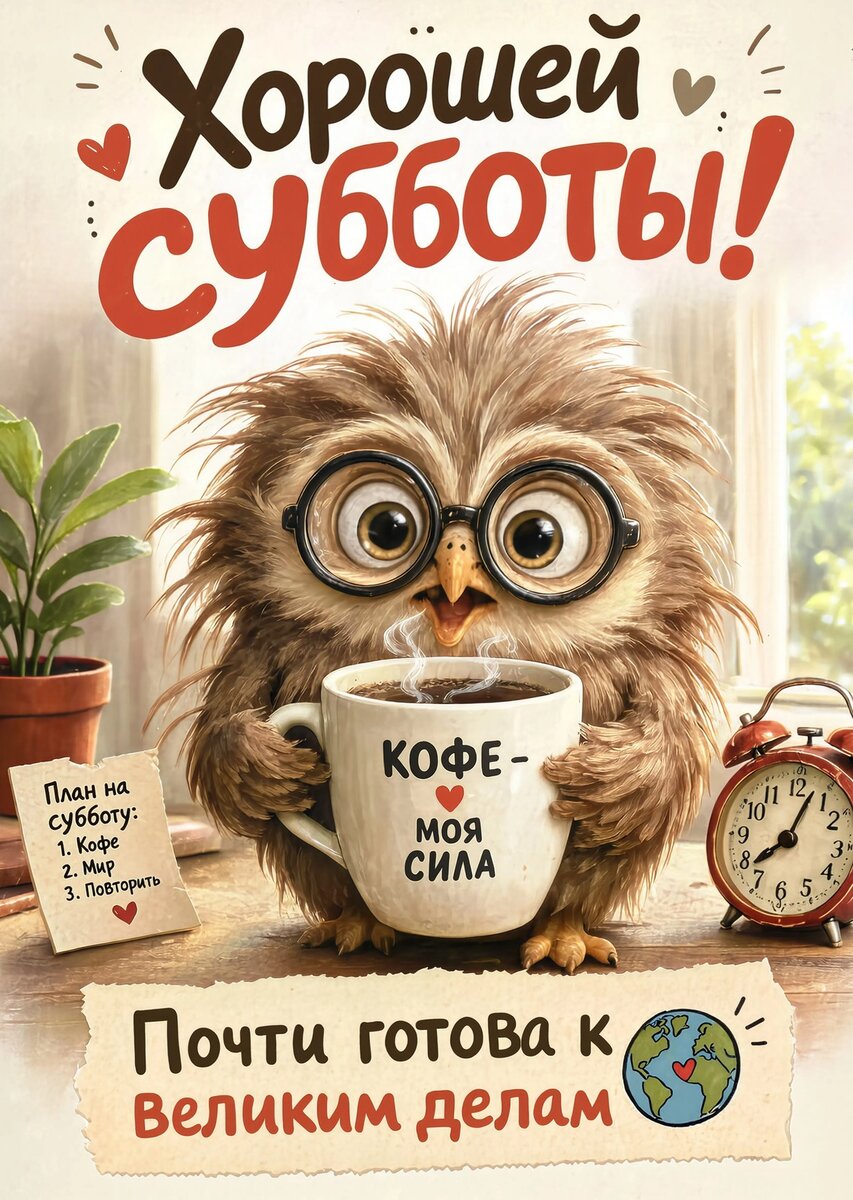 Открытка хорошей Субботы #65