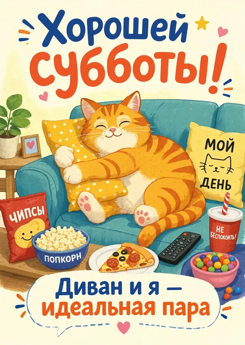 Открытка хорошей Субботы #67