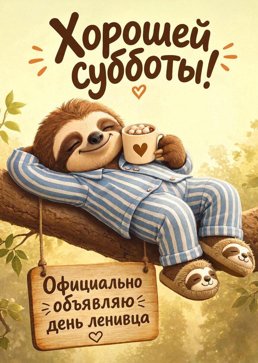 Открытка хорошей Субботы #70
