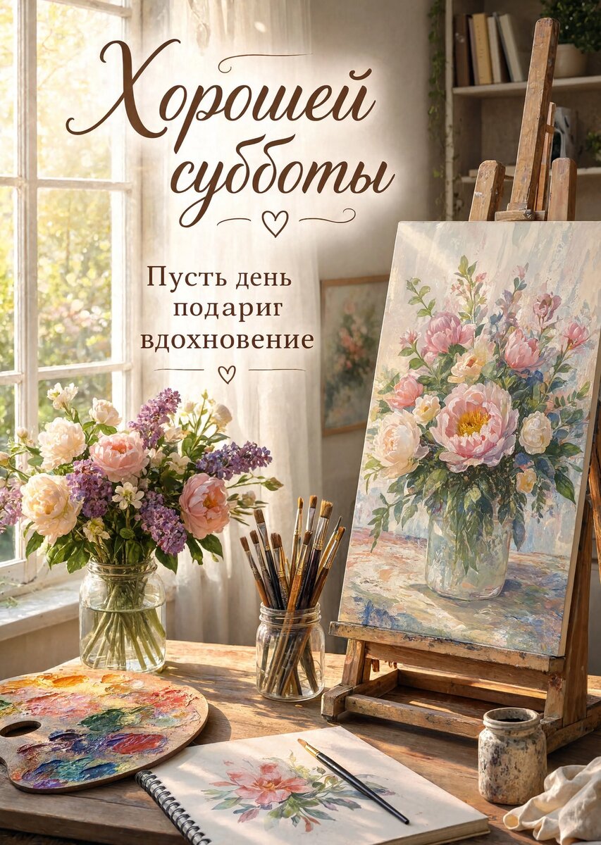 Открытка хорошей Субботы #77