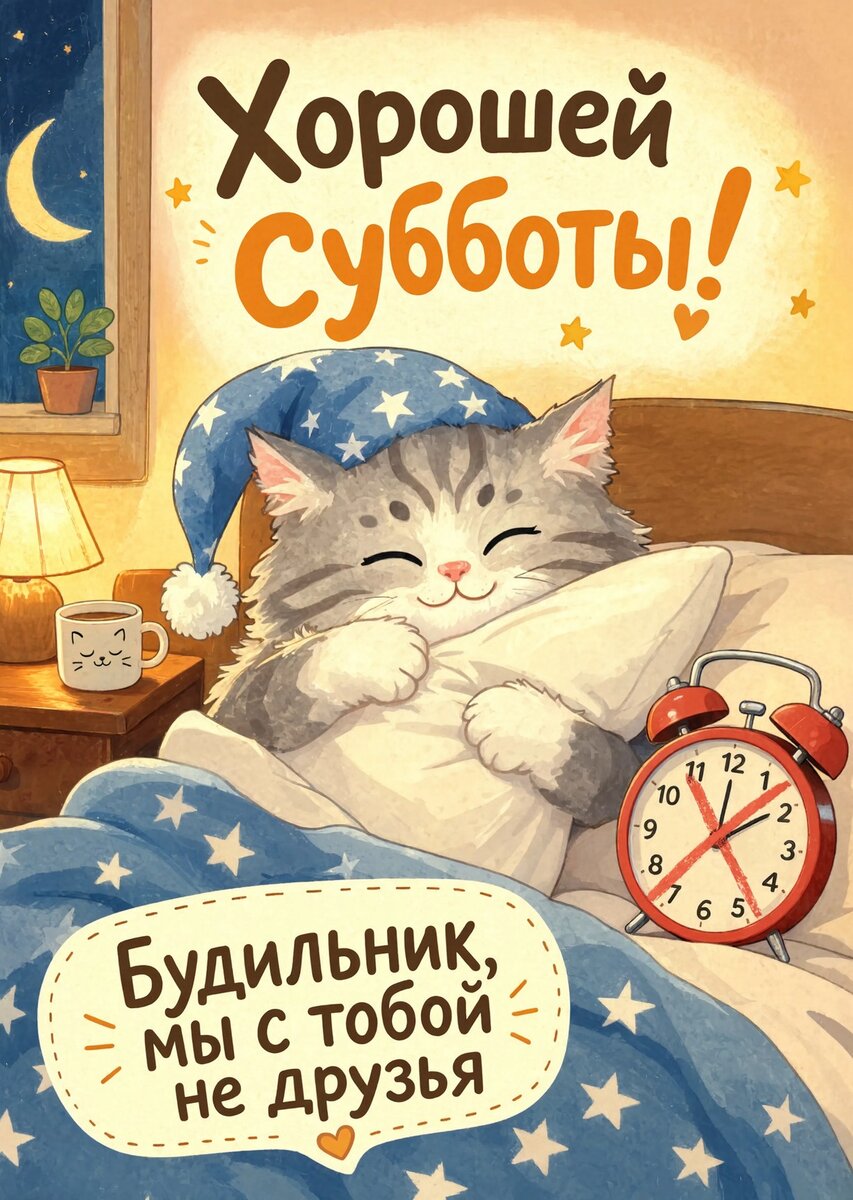 Открытка хорошей Субботы #79