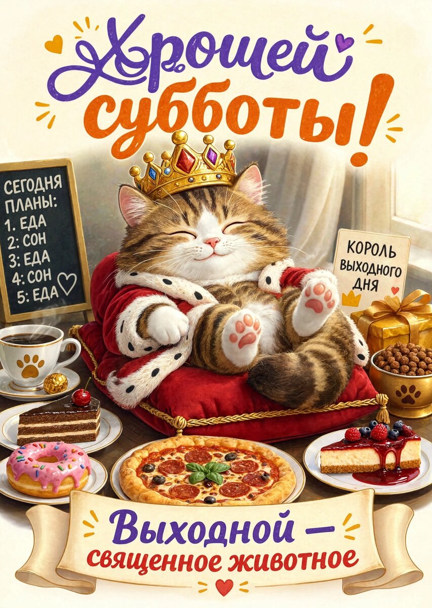 Открытка хорошей Субботы #80