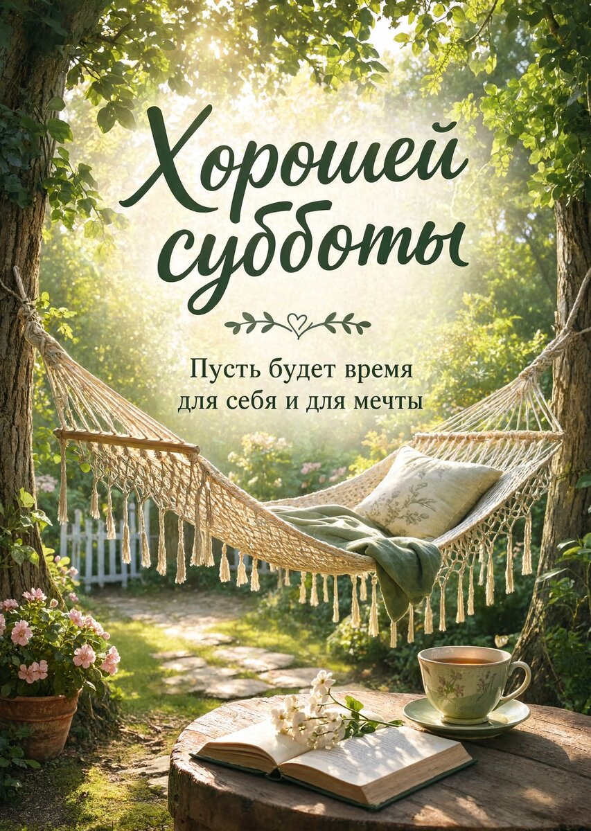 Открытка хорошей Субботы #83