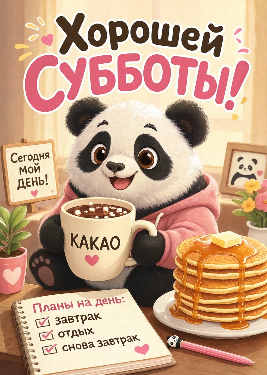 Открытка хорошей Субботы #86