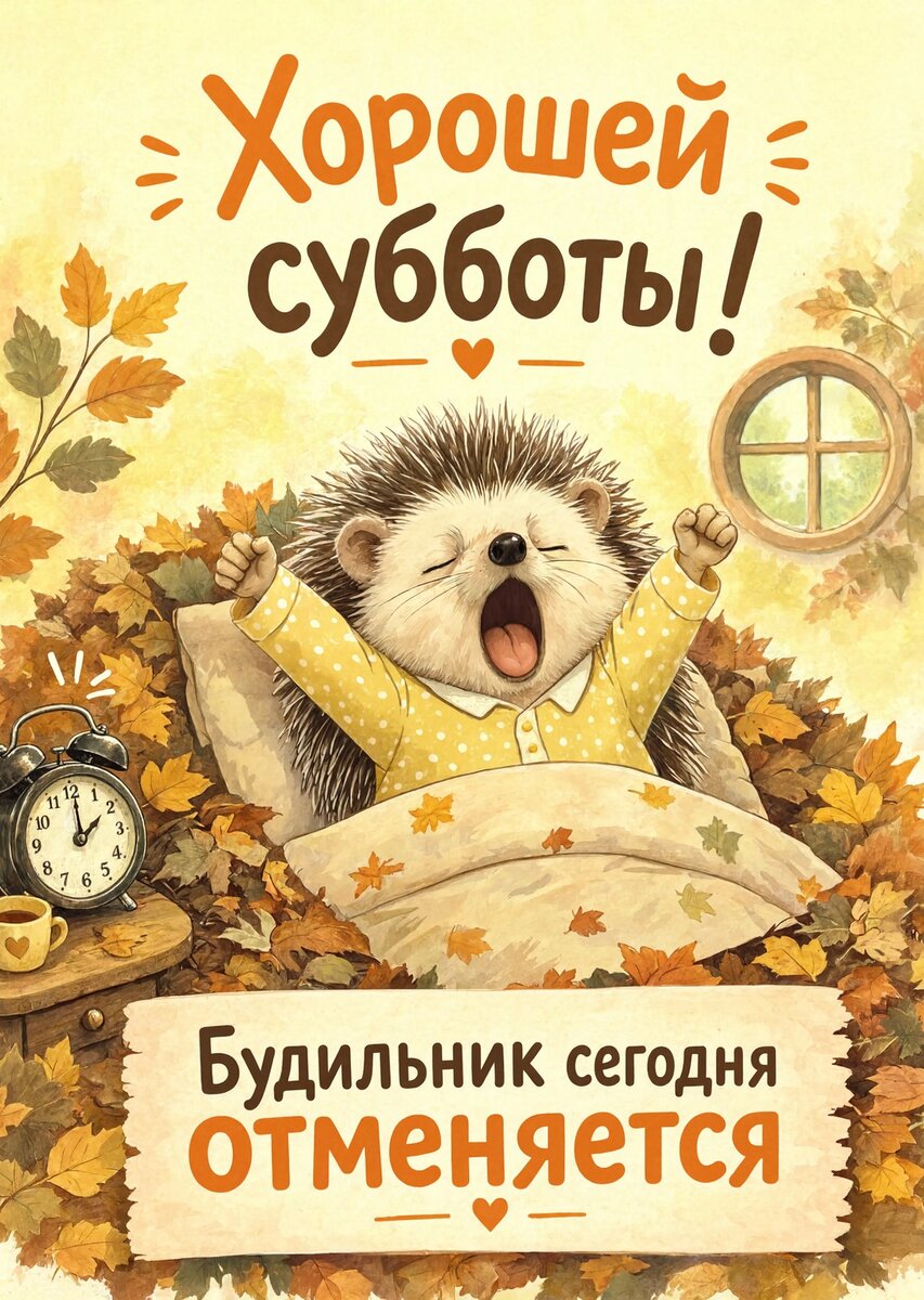 Открытка хорошей Субботы #87