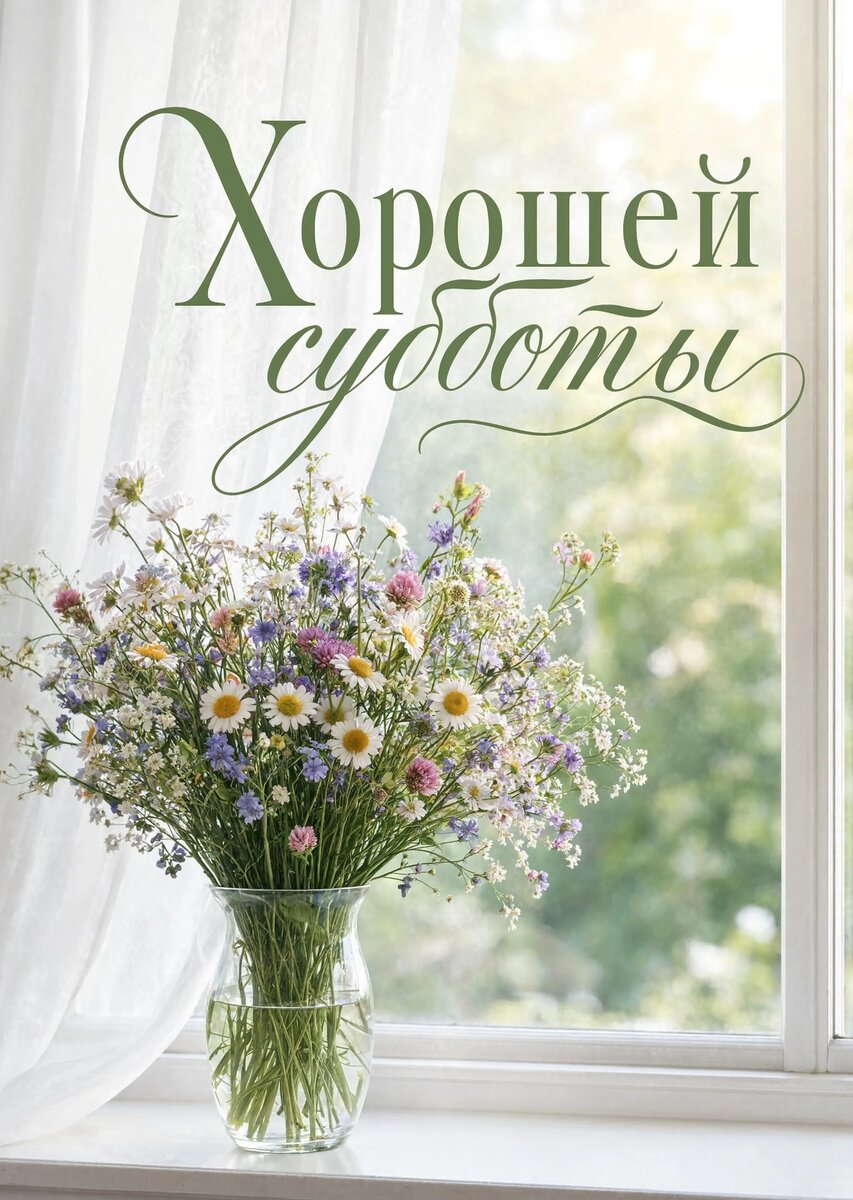 Открытка хорошей Субботы #89