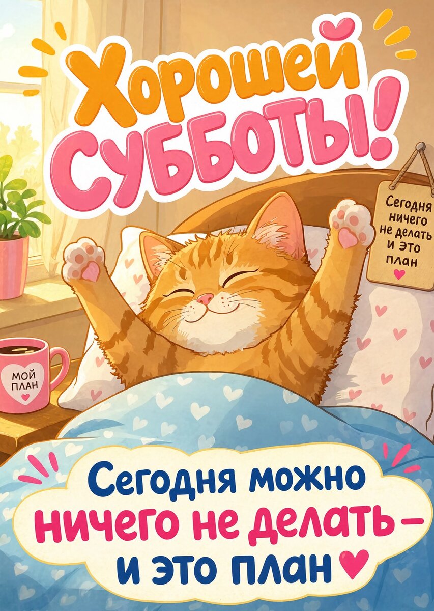 Открытка хорошей Субботы #90