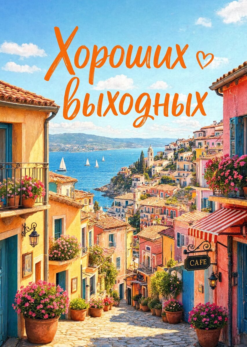 Открытка Хороших выходных #102