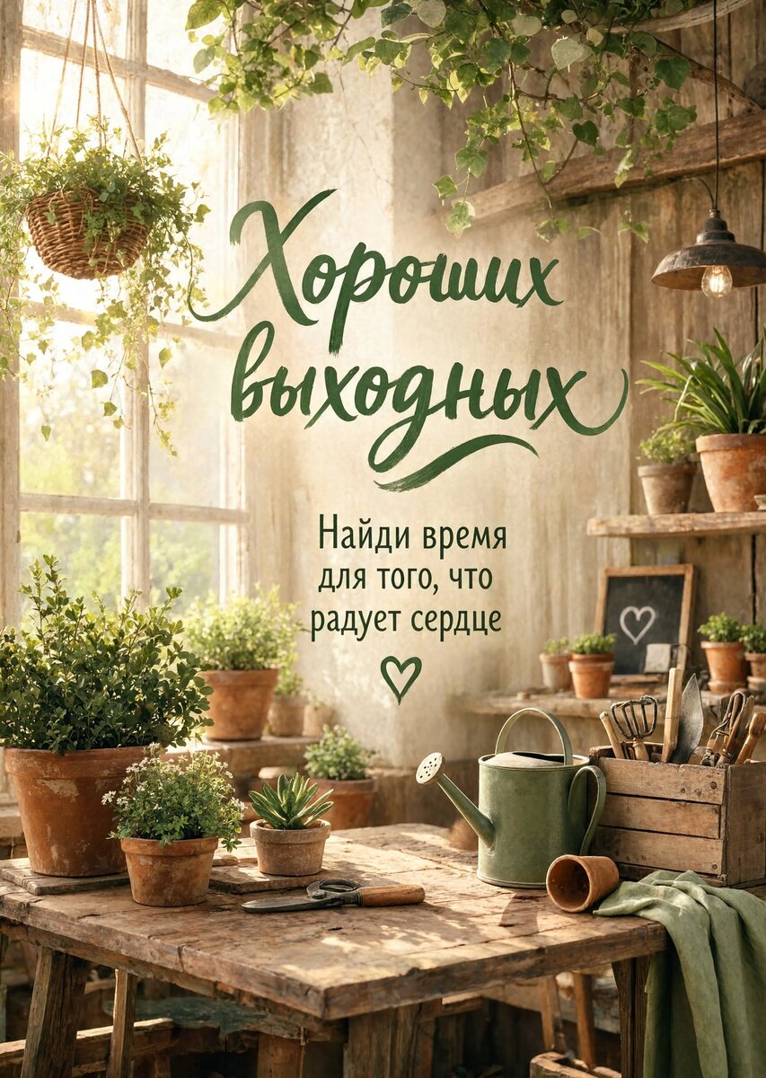 Открытка Хороших выходных #104