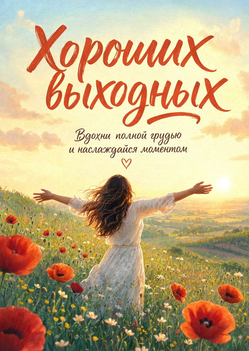 Открытка Хороших выходных #106