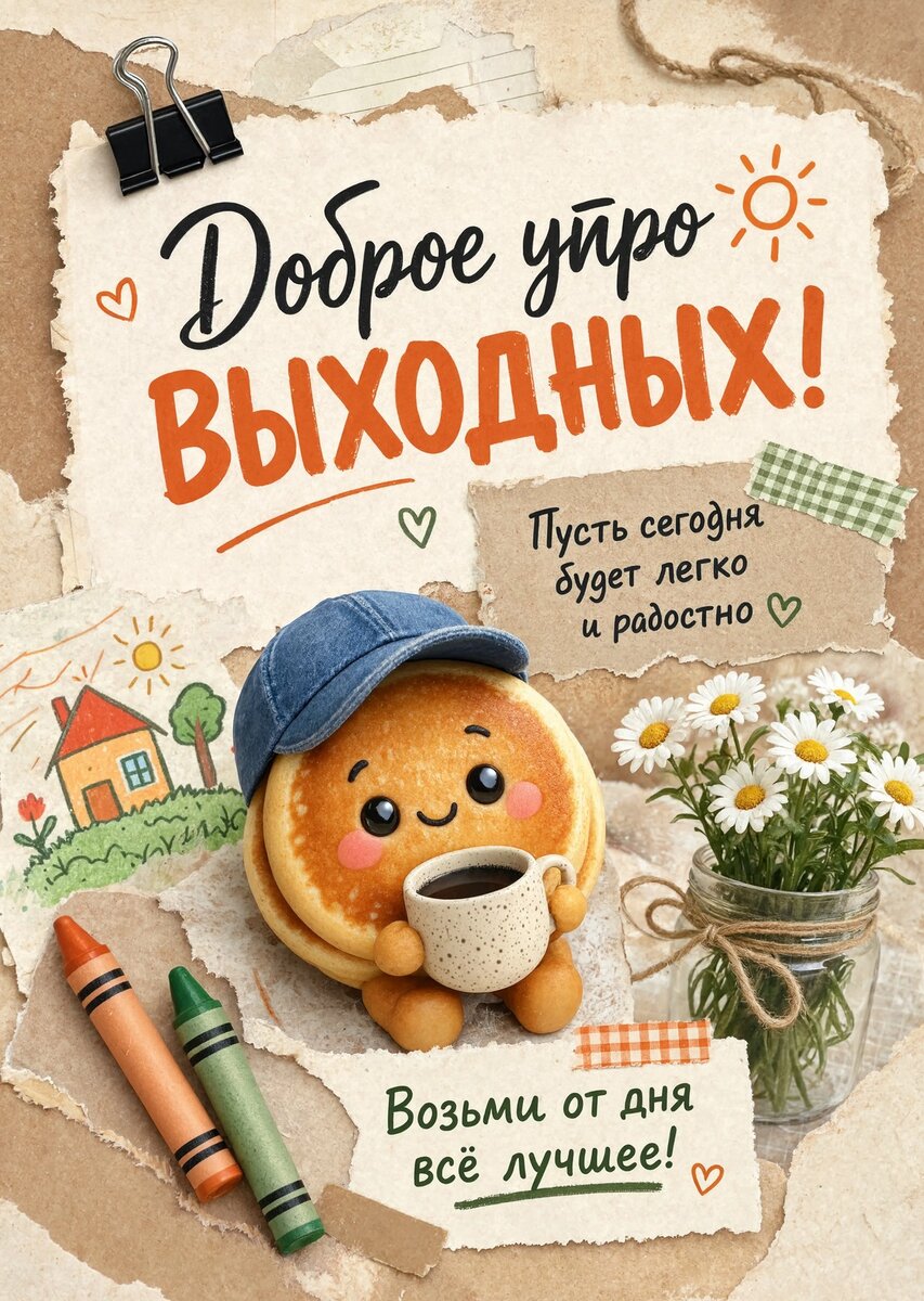 Открытка Хороших выходных #23