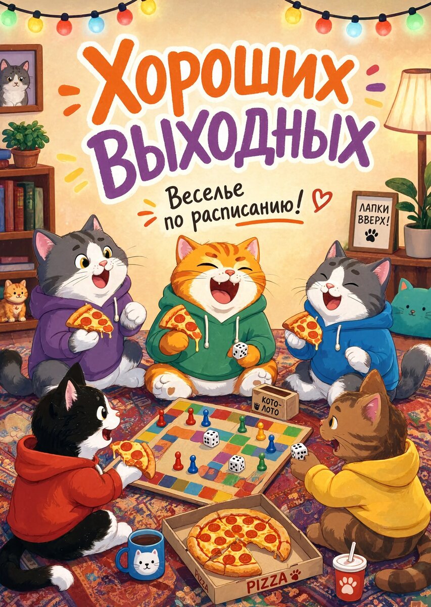 Открытка Хороших выходных #26