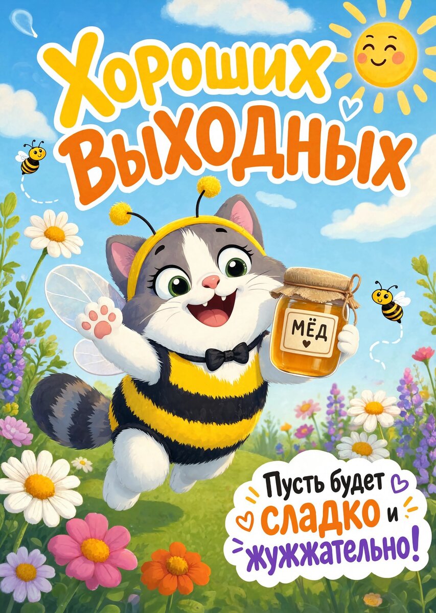 Открытка Хороших выходных #27