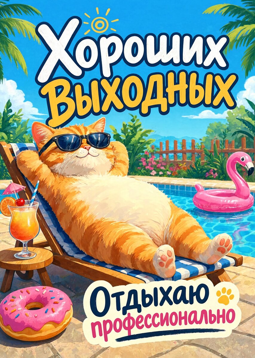 Открытка Хороших выходных #29