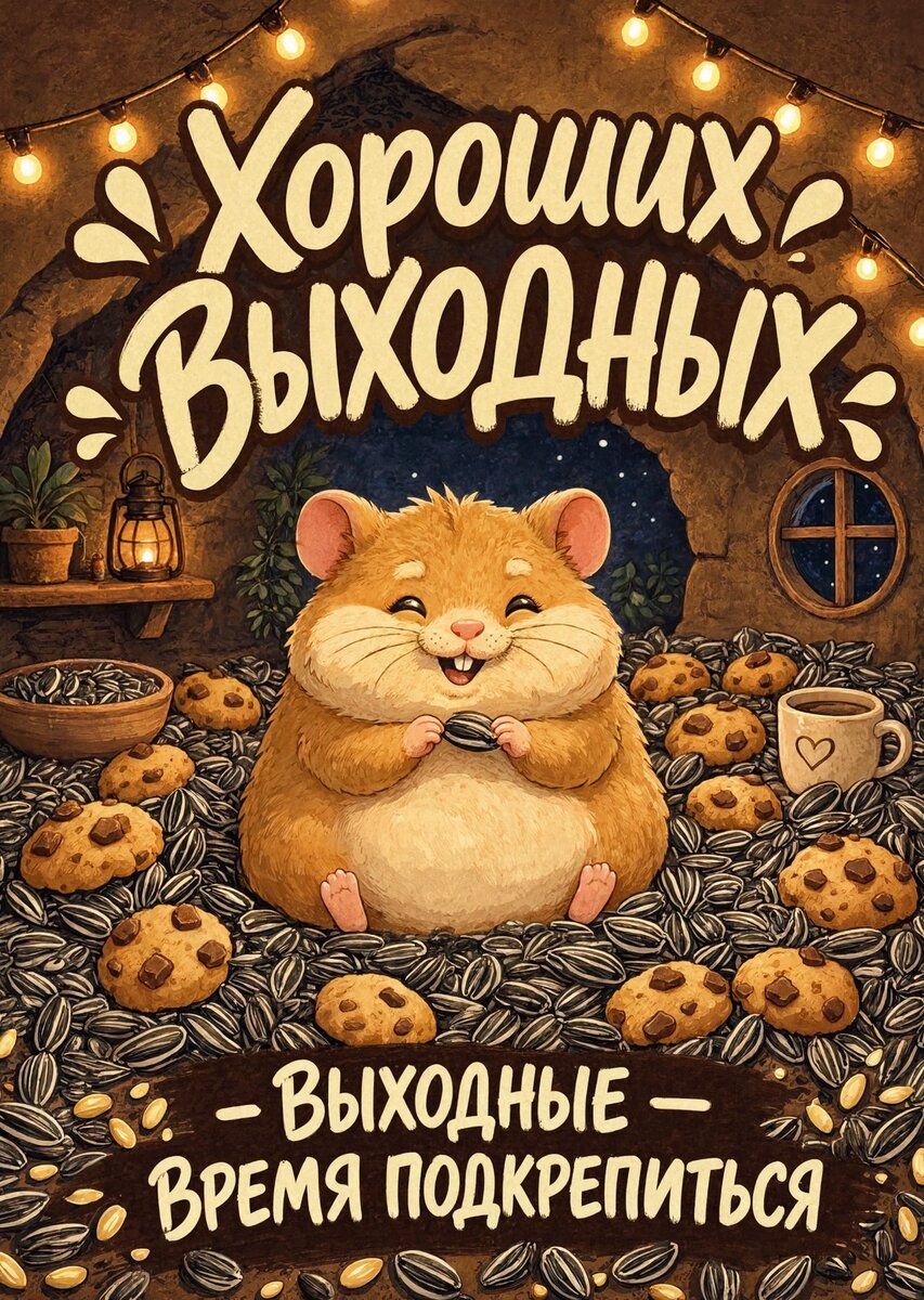 Открытка Хороших выходных #33