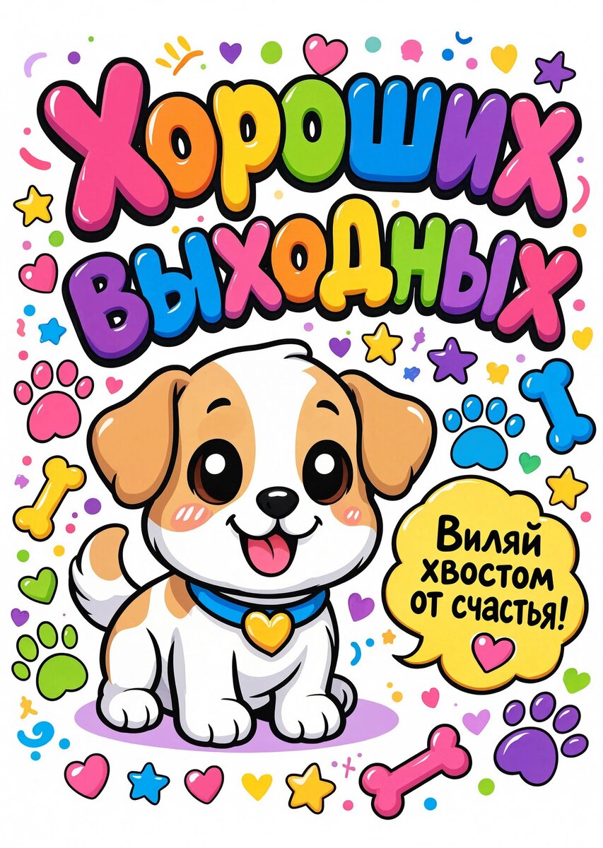 Открытка Хороших выходных #47