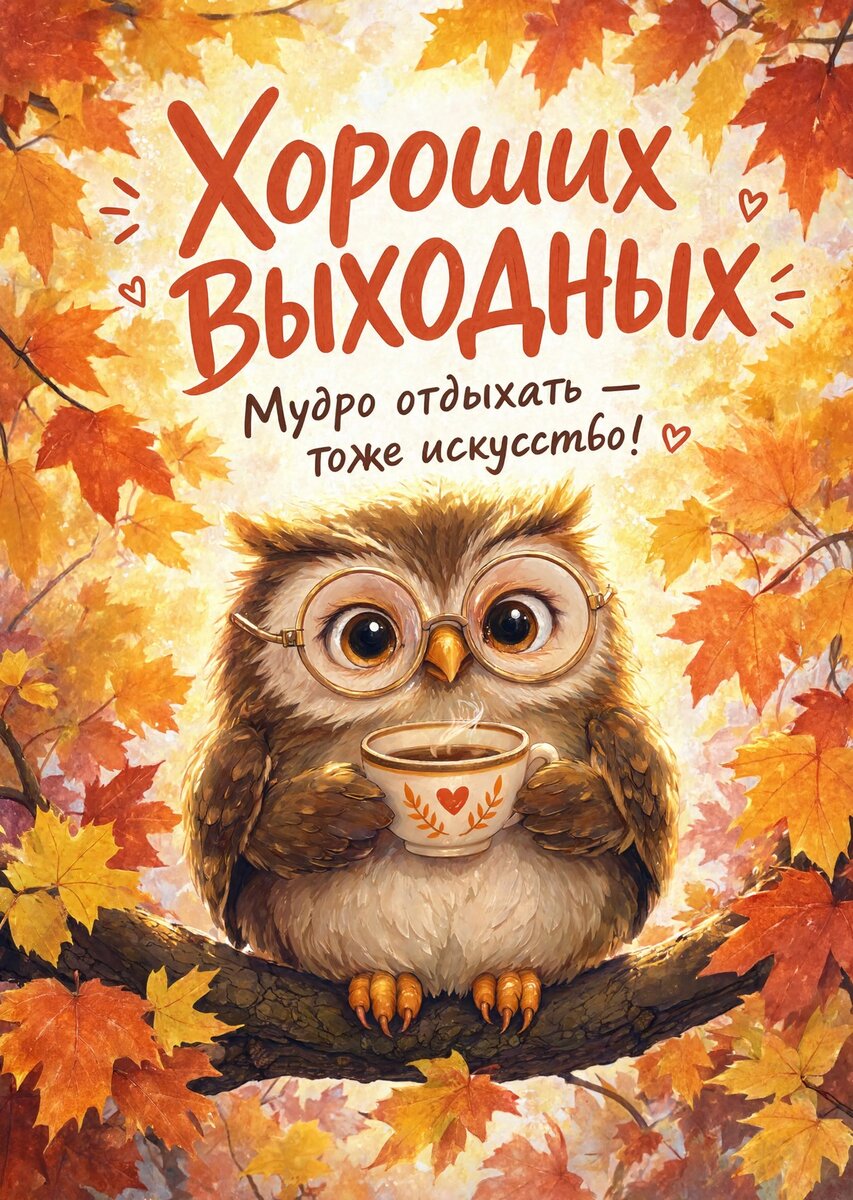 Открытка Хороших выходных #64
